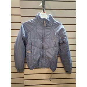 Columbia Water Resistant Winter Jacket Womens small Blue  Insulated